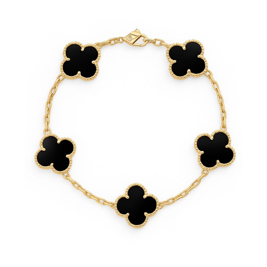 Pulseira Feminina Trevo Dhalina